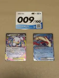 【ポケモンカード】メガタブンネexミロカロスex 009/100 2枚セット！