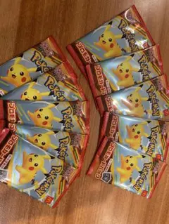 プロモ　マクドナルド　ポケモンカードピカチュウ 10パック