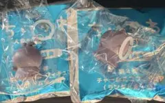 ちいかわ　入場特典　チャームミニフィギュア　めじるしアクセサリー　ヒトハ　フタバ