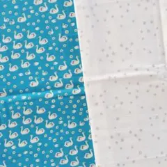 ダブルガーゼ まとめ売り ㉔ 白鳥