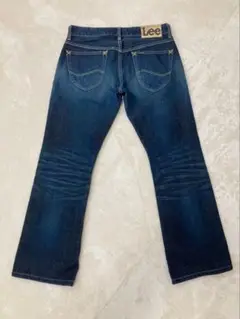 美品 Lee リー ゴールドラベル 濃紺 ブーツカットデニム W30