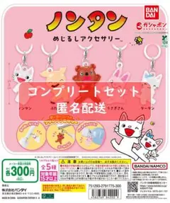 ノンタン めじるしアクセサリー　全５種　ガチャ