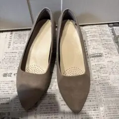 Reflect KOBE パンプス ベージュ スエード調のサムネイル