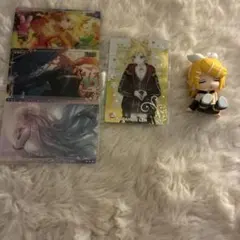 初音ミク 鏡音レン カード フィギュア まとめ売りのサムネイル