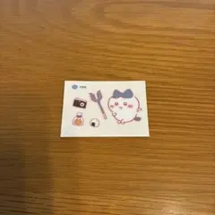 ちいかわ　ハチワレ　オリヤン　韓国　シール　ベーグルチップ