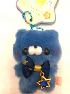 すくっとたっちさん　ほしぞら　ぬいぐるみキーホルダー　マスコット　かわうそさん？