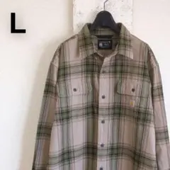 あ*様 古着 Carhartt カーハート フランネル シェルパラインドシャツジ
