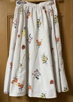 alicia PAGEBOYフラワー柄フレアスカート