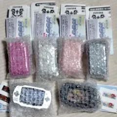 本当に録音再生！なつかしのガラケーマスコット＋4種 ポータブルゲーム機2種計6個