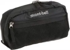 新品未開封　mont-bell ライトポーチ S ブラック　モンベルのサムネイル