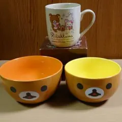 リラックマのボウルとマグカップ