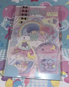 キキララ　リトルツインスターズ レターセット　パーラー