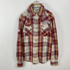 Lucky store ラッキーストア シャツ 長袖 チェック柄 アメカジ M