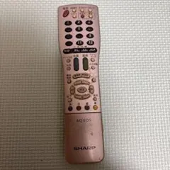 SHARP AQUOS テレビ用リモコン 本体のサムネイル