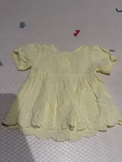 backリボン付きブラウス（80cm）