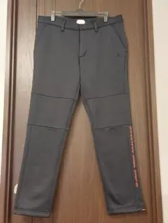 美品〈new balance〉防寒パンツ 6/XL 黒 裏起毛