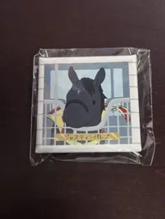 ジャスティンパレス アロースタッド 缶バッジ