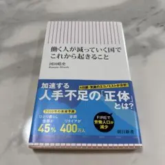 働く人が減っていく国でこれから起きること 河田皓史
