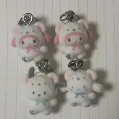 ふわふわスノー マイメロ シナモン ポチャッコ