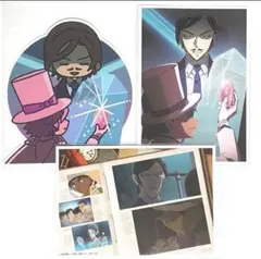 名探偵コナン セガラッキーくじ 諸伏 高明 怪盗キッド ブロマイド ステッカー