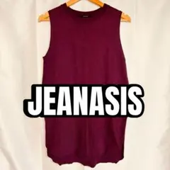 JEANASIS ジーナシス ボルドー ロングタンクトップ F ノースリーブのサムネイル
