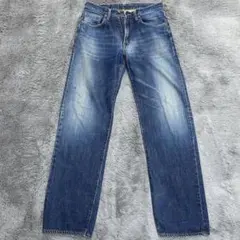 90s EDWIN 505 濃紺 ヴィンテージ加工 ストレートデニム E506