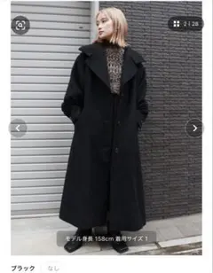 新品未使用 MURUA スタンドネックダブルカラーコート キャメル - メルカリ