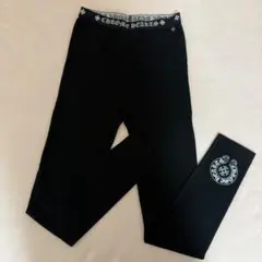 【新品未使用】CHROME HEARTS レギンス ブラックのサムネイル