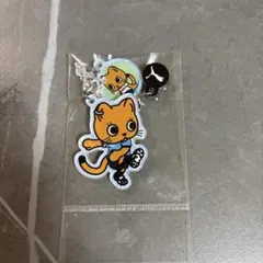 PUMA サッカー 猫 キャラクター アクリルキーホルダー