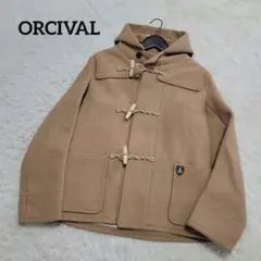 【ORCIVAL オーシバル】メルトンダッフルコート ショート丈 ウール 16