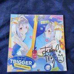 希少未使用品】天音かなた Trigger 直筆サイン入りアナザージャケット