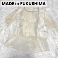 日本製 総レースブラウス バレエコア 森ガール itimi ヴィンテージ 透け感