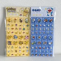 【早い者勝ち☆】新作‼️ ポケモン ドラえもん タイルシール 2枚セット