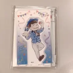 おそ松さん　100均　キャンドゥ　メモ松　ビッグアクリルスタンド　カラ松