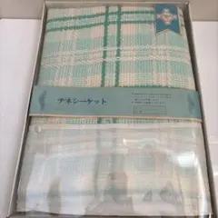お値下げしました！新品未使用　テネシーケット 水色と白のチェック柄