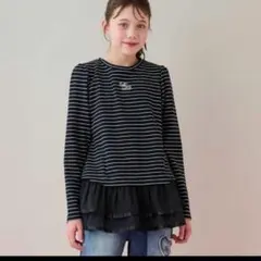 メゾピアノジュニア　長袖　Tシャツ