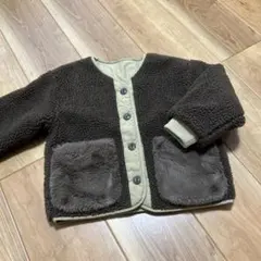 B：MING by BEAMS リバーシブルボアジャケット130