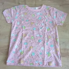 すみっコぐらし Tシャツ 150cm ピンク