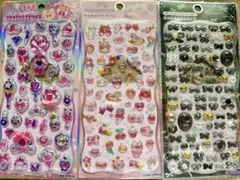 プチドロップステッカー　ジュエルプチドロップ3枚セット