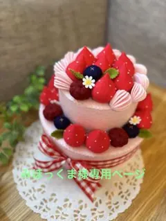 みほっくま様専用ページ＊フェルトケーキ
