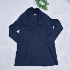 McGREGOR マックレガー ショールカラー カーディガン 濃紺 Lサイズ