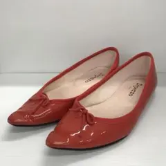 9ピ60◎repetto◎パンプス◎レッド◎レディース