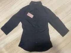 COMME CA ISM ブラック 長袖シャツ Sサイズ