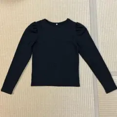 シャーリング　トップス　M