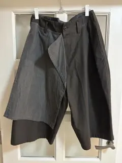 25ss yohji yamamoto デニムラップパンツ - メルカリ