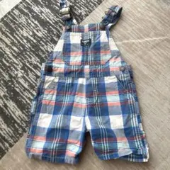 OshKosh チェック柄オーバーオール ベビー服　子供服