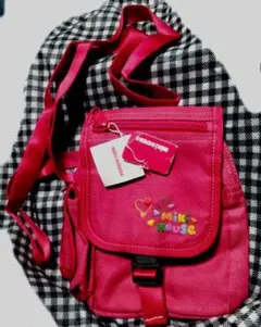 ミキハウス【新品❗️定価￥3360タグ付】 3WAYミニショルダーバッグ赤