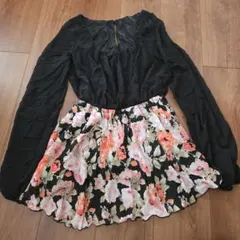 リップサービス　y2k　姫ギャル　平成レトロ　 ワンピース　フェアリーグランジ