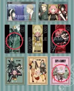 スパイファミリー クリアビジュアルポスター 4枚セット