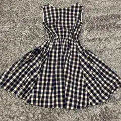 フレイアイディー　ギンガムチェックワンピース